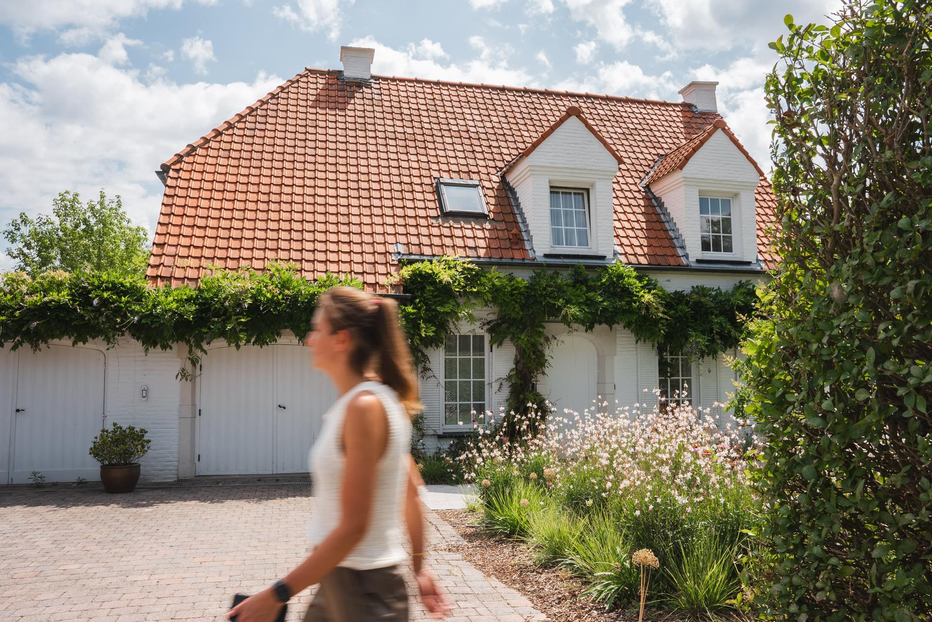 Outdoor detector aan een woning